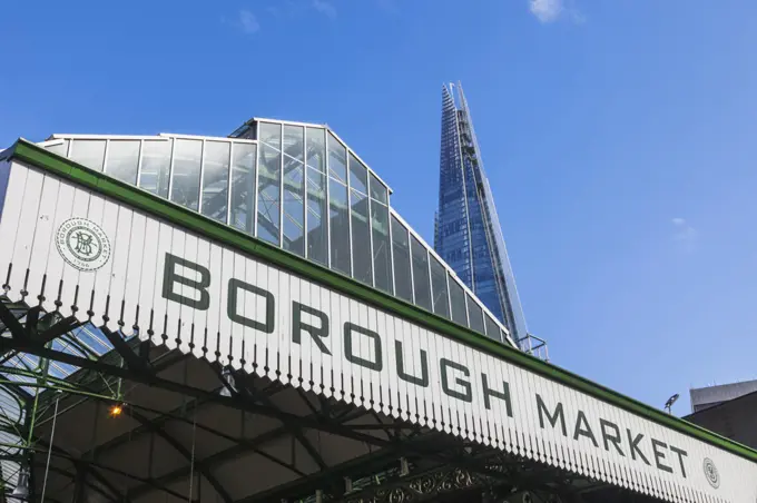 England, London, Southwark, London Bridge, Borough Market