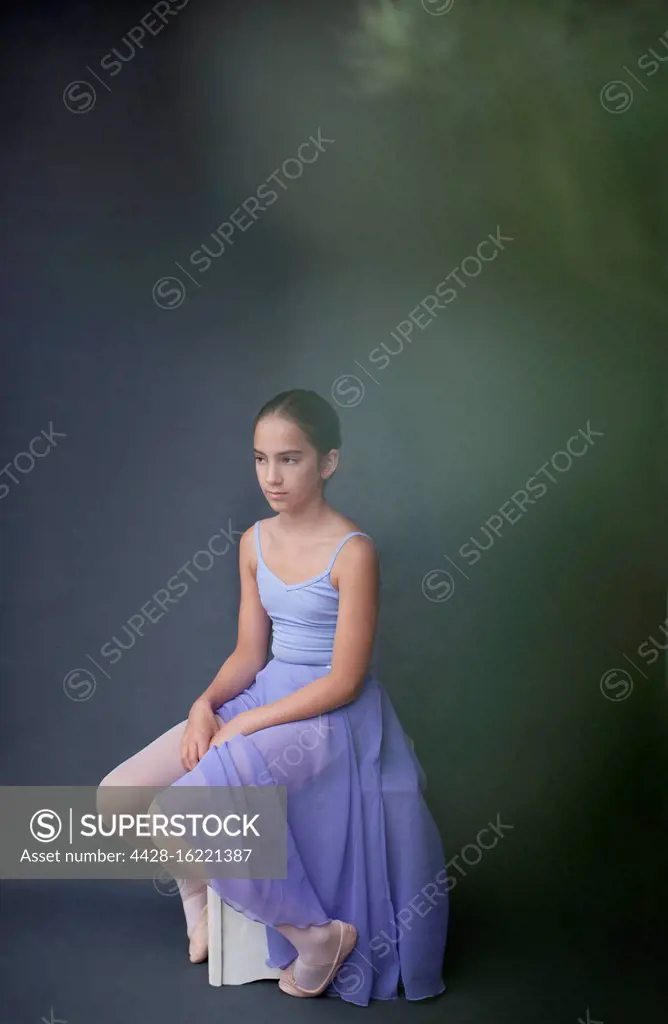 Ballerina posing