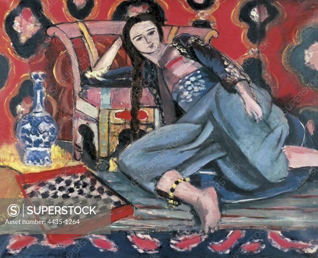 Matisse Henri Odalisque With A Turkish Chair Fauvism Oil On Canvas France