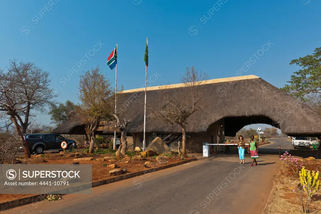 Malelane Gate. Kruger National Park. Mpumalanga. South Africa