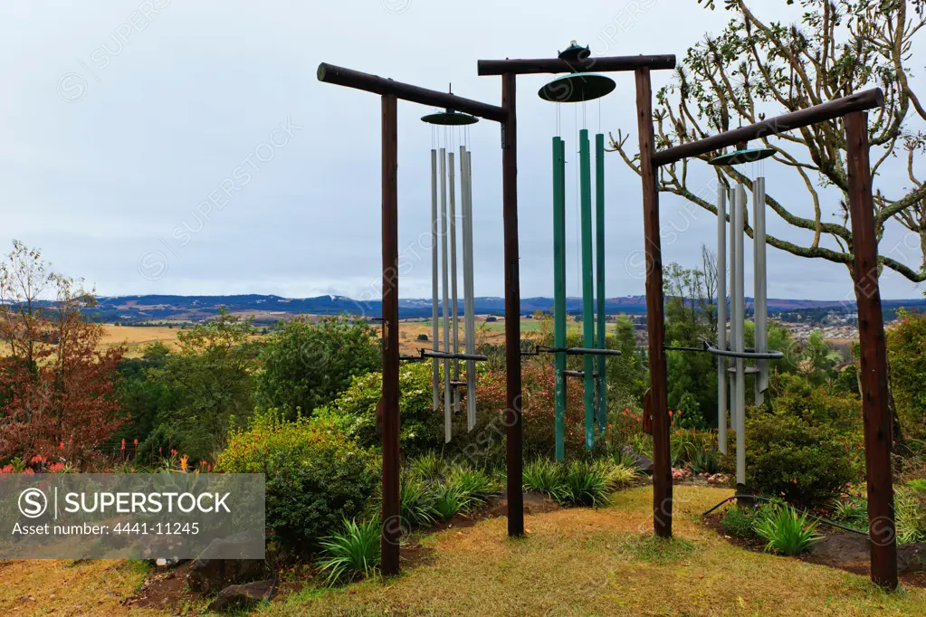 Culamoya Wind Chimes. Midlands Meander. Lidgetton. KwaZulu Natal Midlands. South Africa