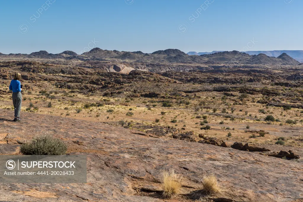 View from Moon Rock. Augrabies National Park. Northern Cape. South Africa.