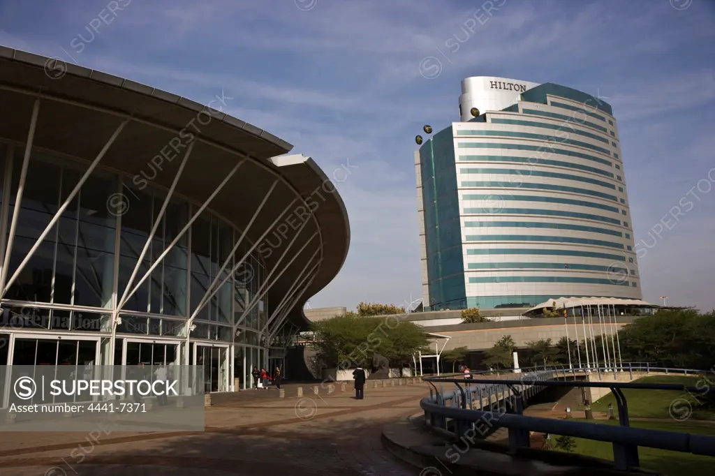 International Convention Centre (ICC) and Hilton Hotel. Durban. KwaZulu Natal. South Africa