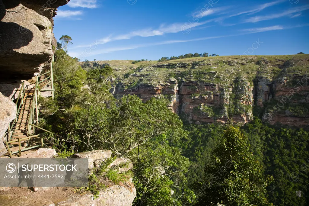 San or Bushman caves at Lake Eland. Near Port Shepstone. KwaZulu Natal South Coast. South Africa