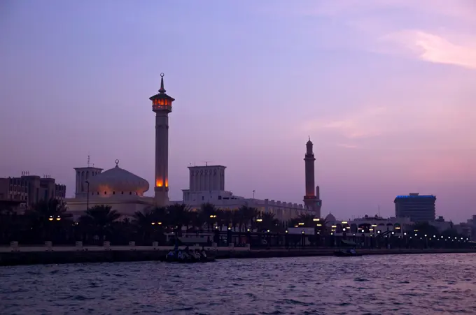 Dubai Creek (Khor Dubai) Dubai. United Arab Emirates.