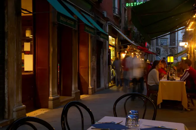 Street scene. Venice. Italy