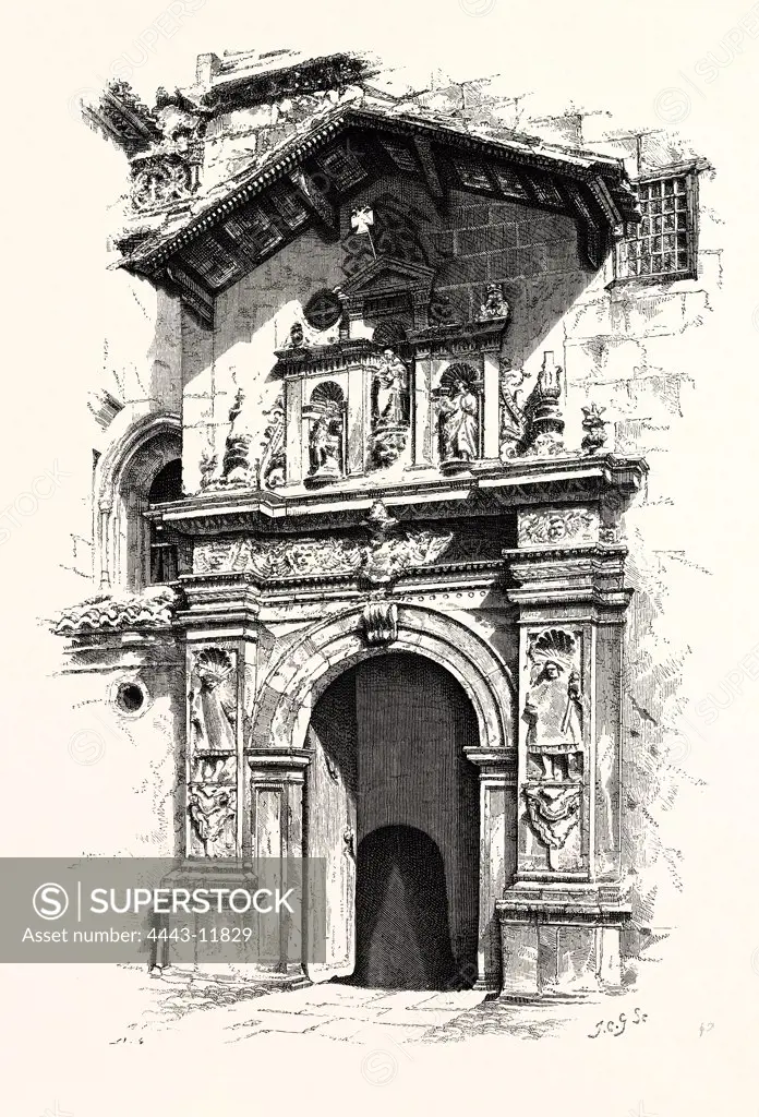 Entrance to the Tomb of Ferdinand and Isabella