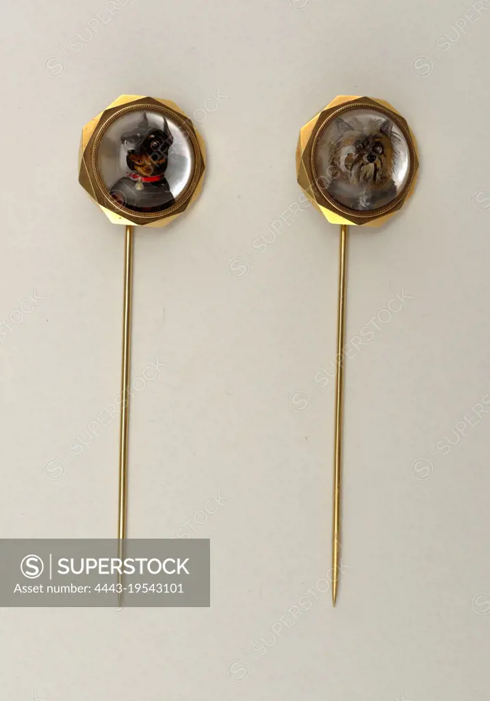 Stock Tie Pin O/S / Gold
