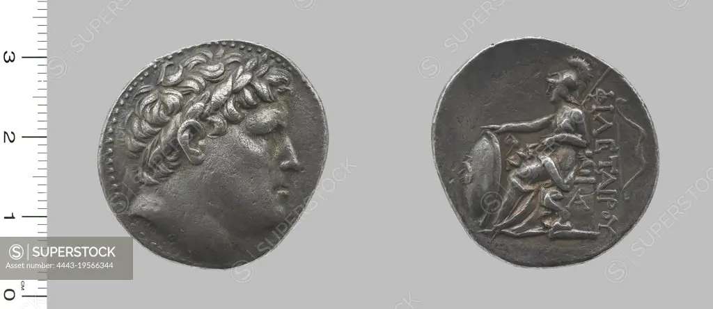 Ruler: Eumenes I, ruler of Pergamum 263-241 B.C.Mint: Pergamum, Honorand: Philetaerus, ruler of Pergamum 282-263 B.C., Tetradrachm of Eumenes I, ruler of Pergamum fromPergamum, 263-241 B.C., Silver, 16.91 g, 12:00, 29mm, Made in Pergamum, Mysia, Greek, 3rd century B.C., Numismatics