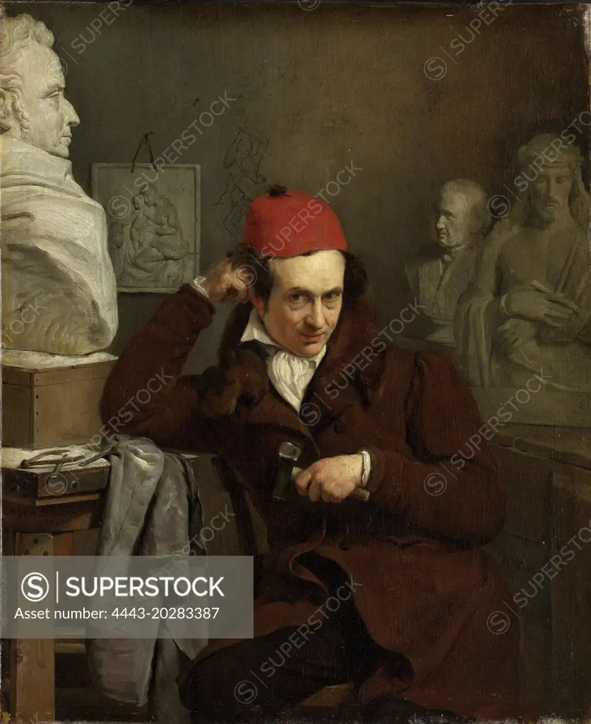 Portrait of Louis Royer, Charles van Beveren, 1830