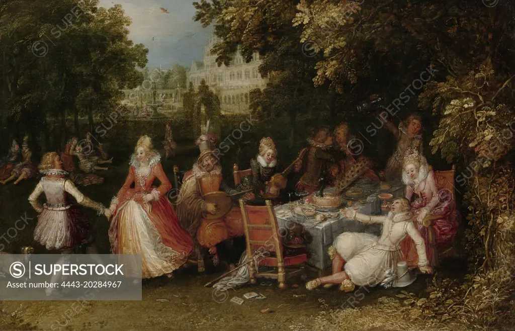 Garden Party (Fête Champêtre), David Vinckboons, c. 1610