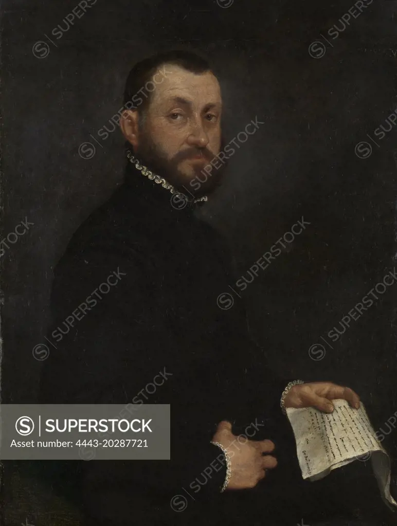 Portrait of a Man, Giambattista Moroni, 1565