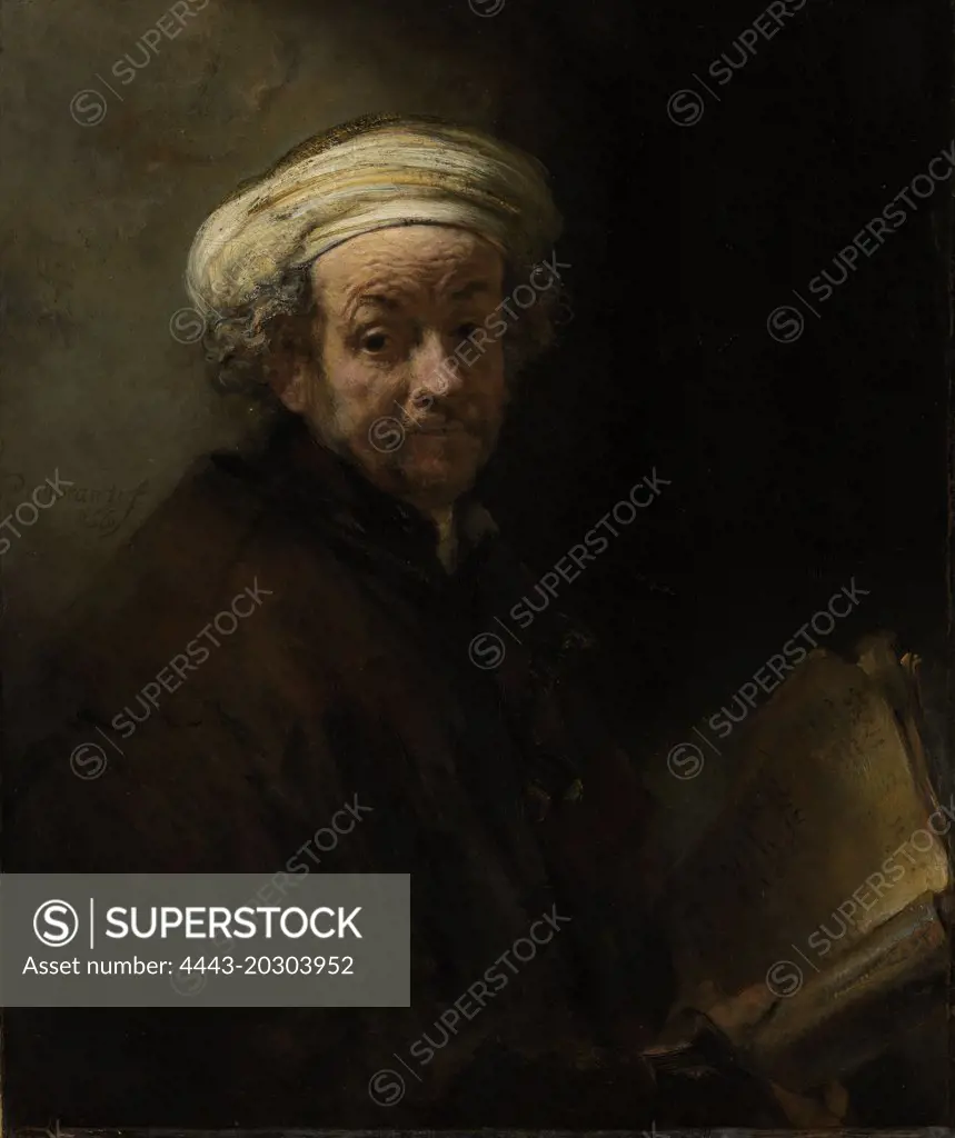 Self-portrait as the Apostle Paul, Rembrandt Harmensz. van Rijn, 1661