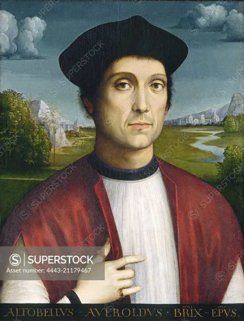 Francesco Francia (Italian, c. 1447-1517), Bishop Altobello Averoldo, c. 1505, oil on panel