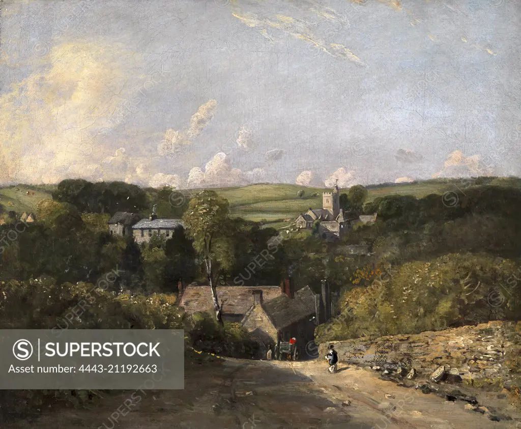 Osmington Village, John Constable, 1776-1837, British