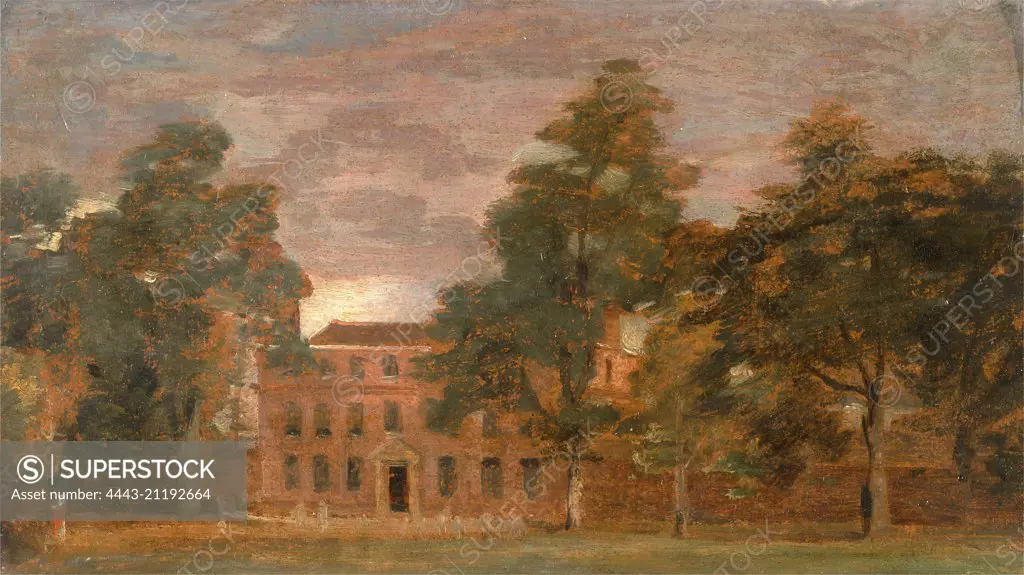 West Lodge, East Bergholt Wooling Hall, John Constable, 1776-1837, British