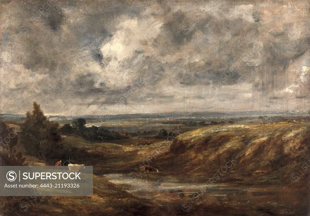 Hampstead Heath, John Constable, 1776-1837, British