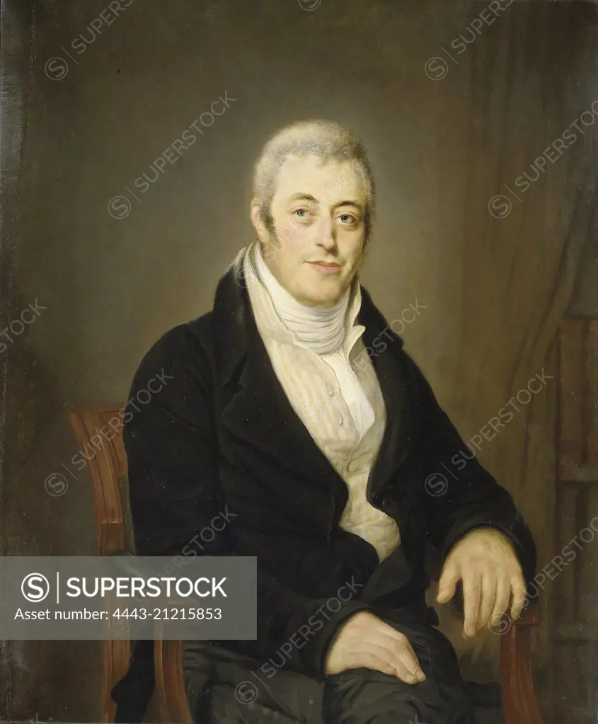 Portrait of Jonas Daniel Meijer, Lawyer, Louis Moritz, 1810 - 1830