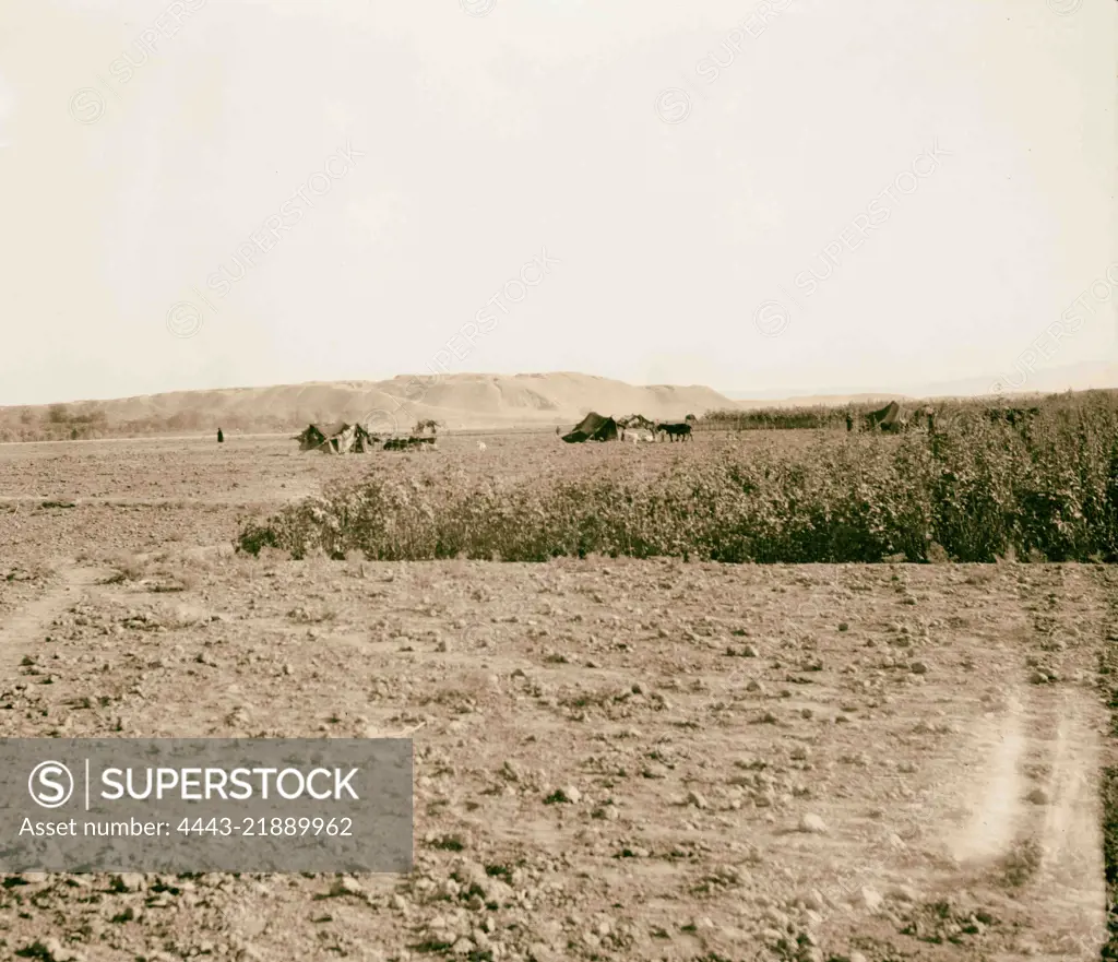 Nineveh. 'The Glory of Kingdoms.' Mounds covering ancient site taken from a distance. 1932, Iraq, Ninevah (Extinct city)