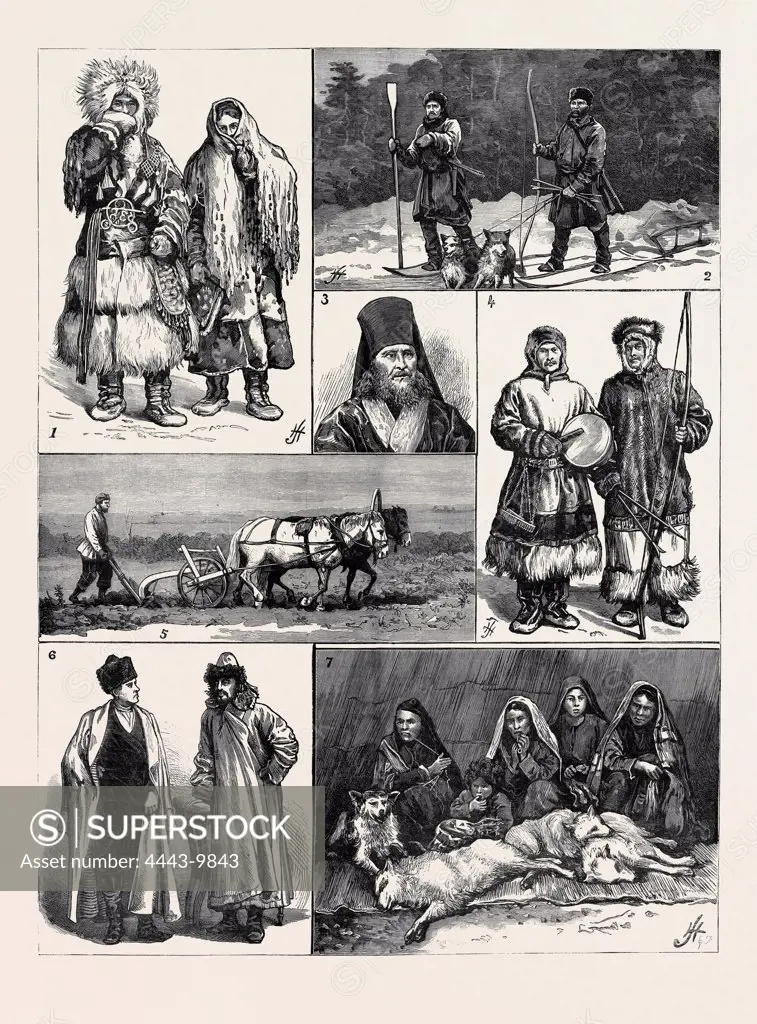 SOME NATIONAL TYPES IN WESTERN SIBERIA