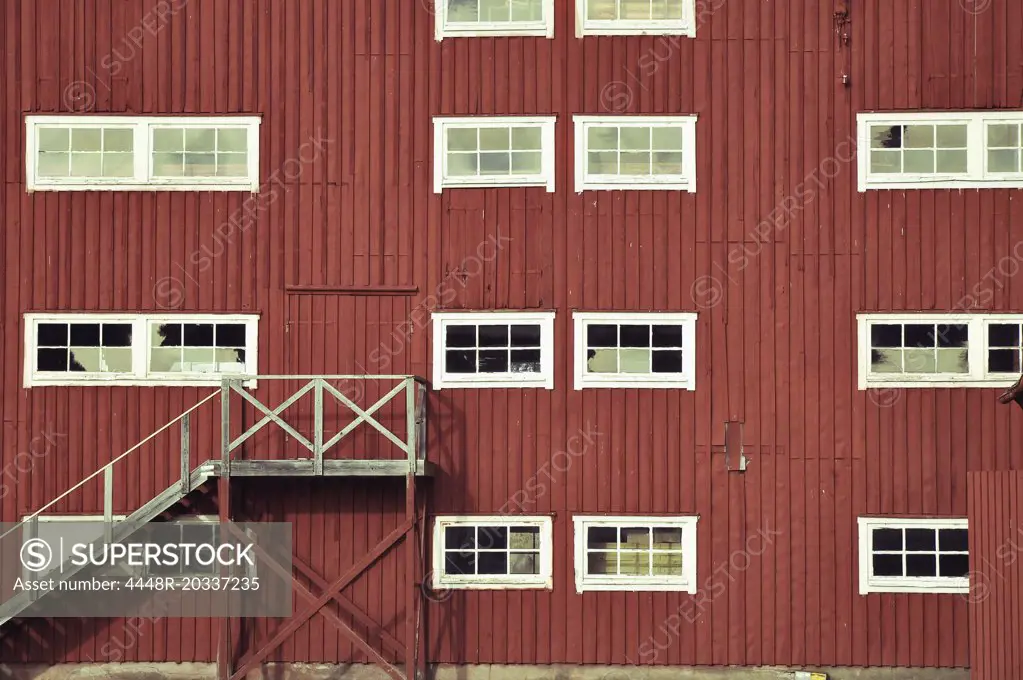 Facade with windows