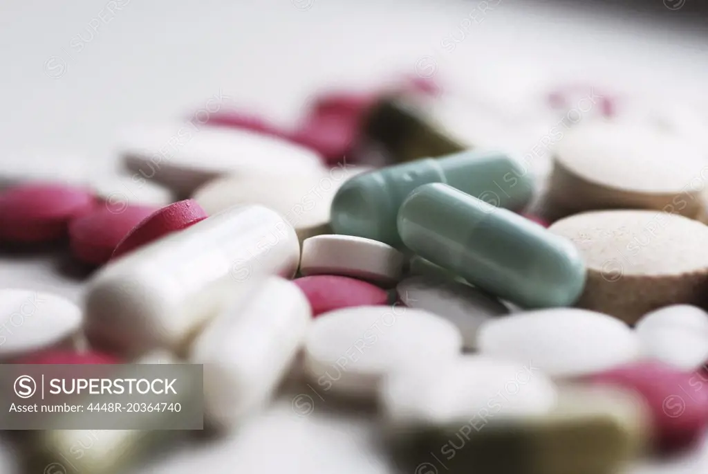 Close-up of pills