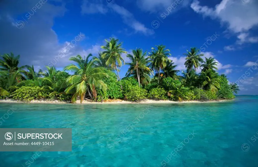 Dream island Pula Klapa, Cocos Islands, Australia