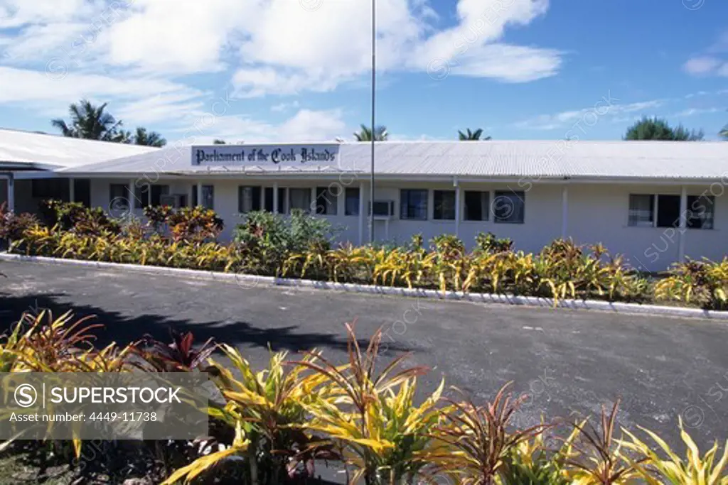 Cook Islands Parliament Building, Avarua, Rarotonga, Cook Islands