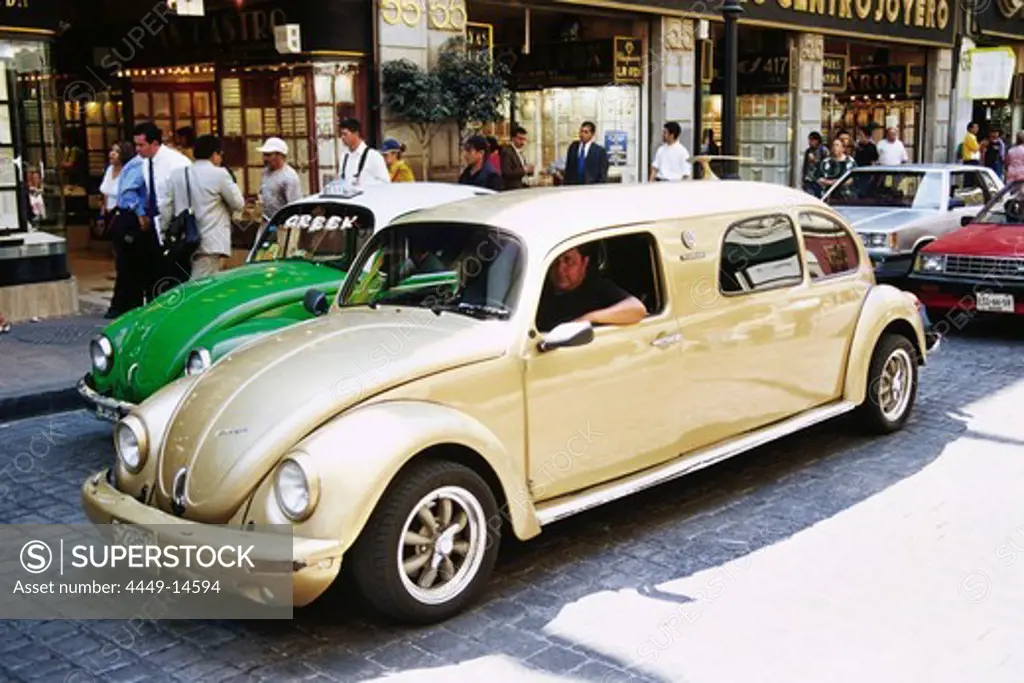 A VW Beetle Taxi in Mexico City, Mexico