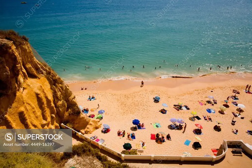 Portugal Algarve Albufeira beach