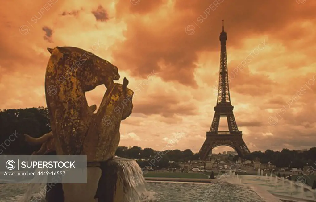 France, Paris, Eiffel Tower