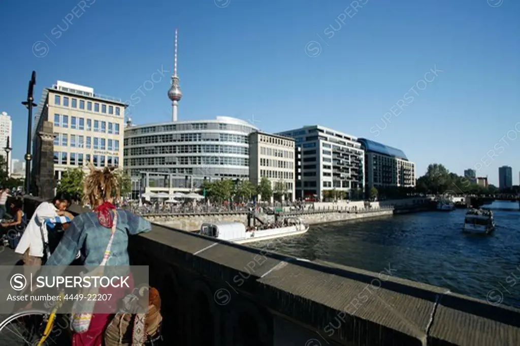 Berlin Spree tour boat Spreepalais Alex