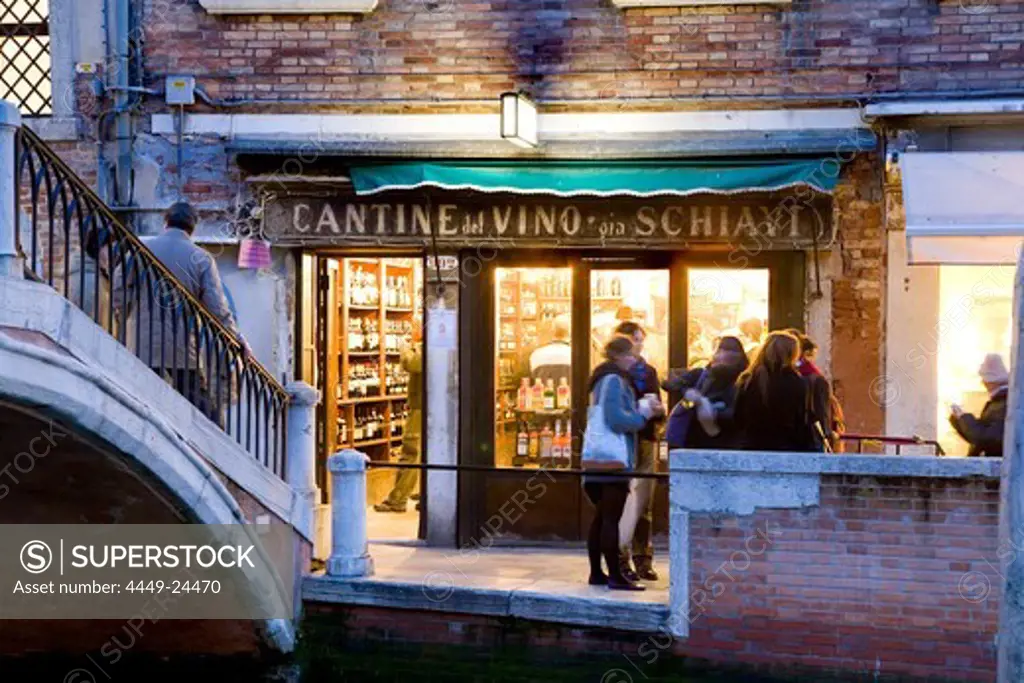 Bar, Venice, Veneto, Italy