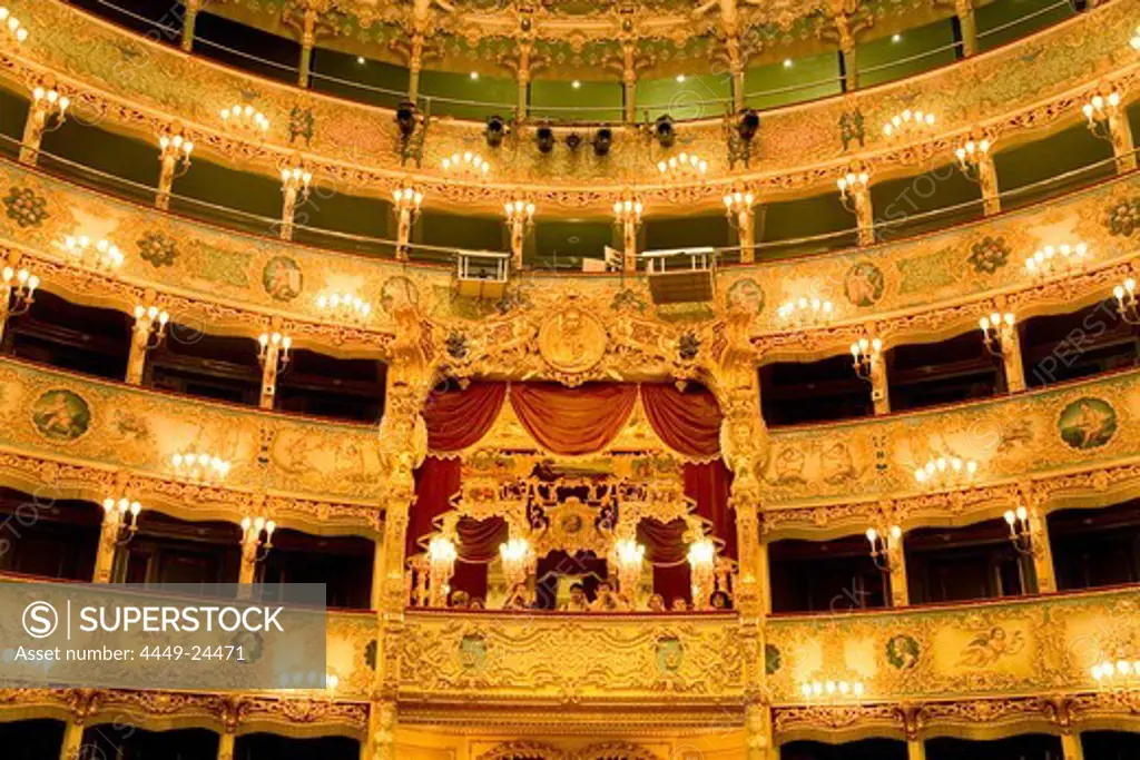 Theatre, La Fenice, Venice, Veneto, Italy