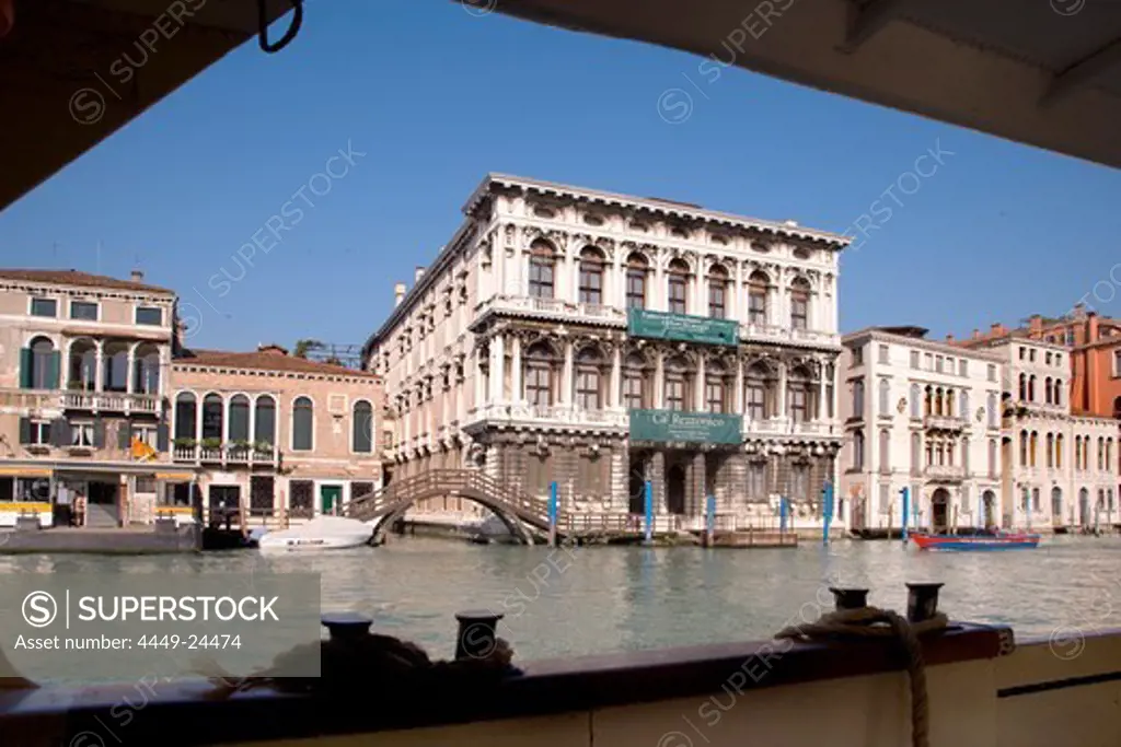 Ca Rezzonico Palace, Venice, Veneto, Italy