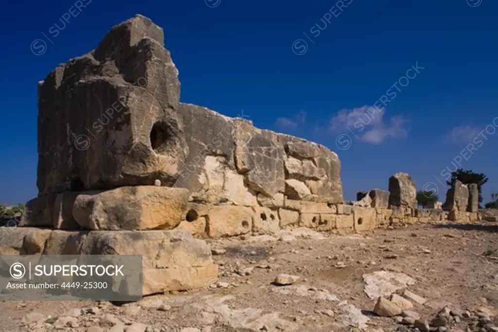 Temple of Aphrodite, Kouklia, Palaia Pafos, Paphos, South Cyprus, Cyprus