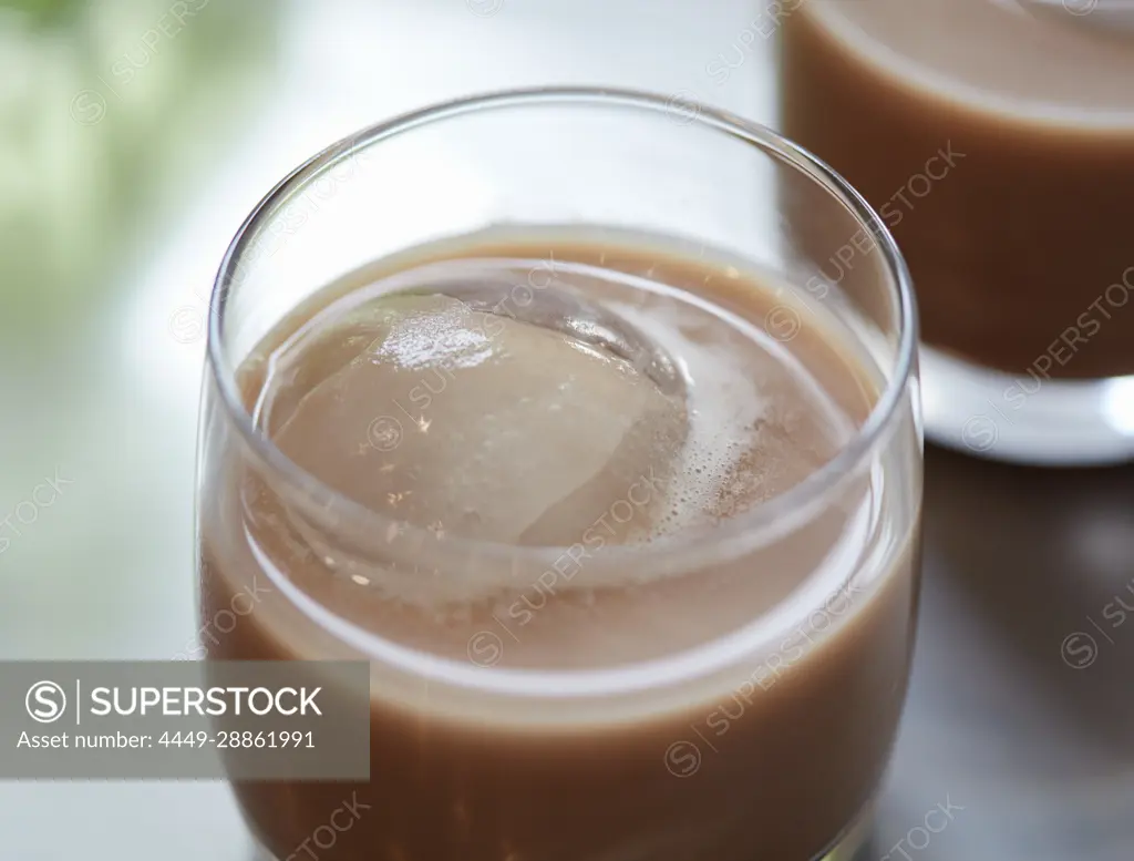 Iced Mocha with Vodka