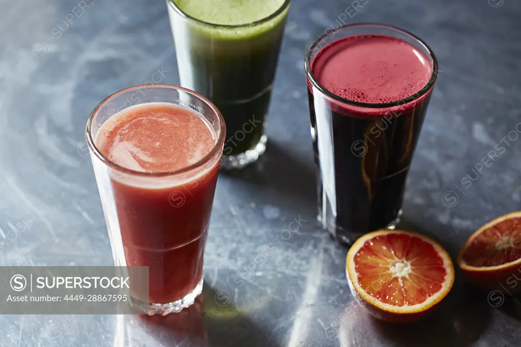 Healthy juices