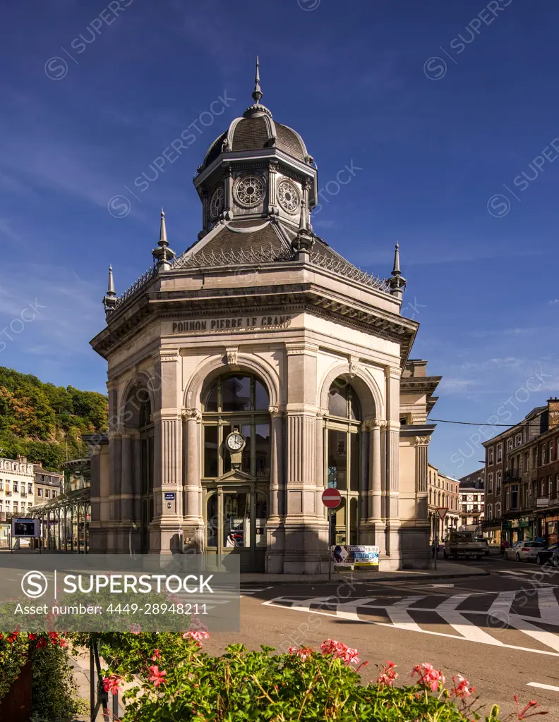 Pouhon Pierre-le-Grand in the spa district of Spa, Liege province, Belgium