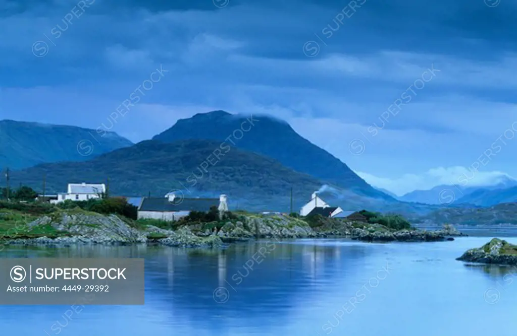 Ballynakill Harbour, Connemara, Co. Galway, Ireland, Europe