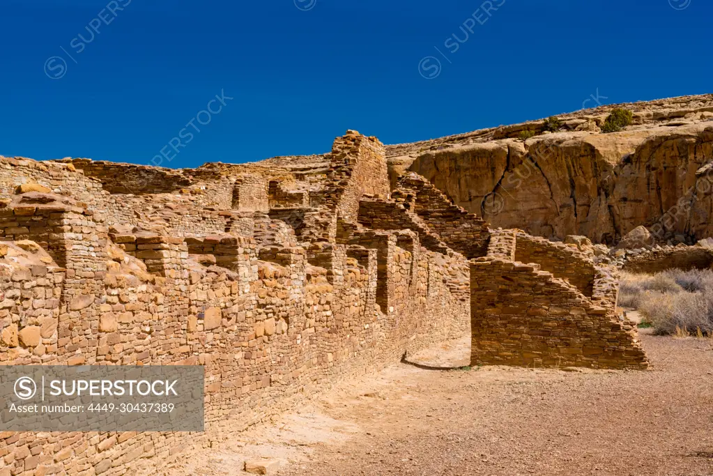 Chetro Ketl is an Ancestral Puebloan great house and archeological