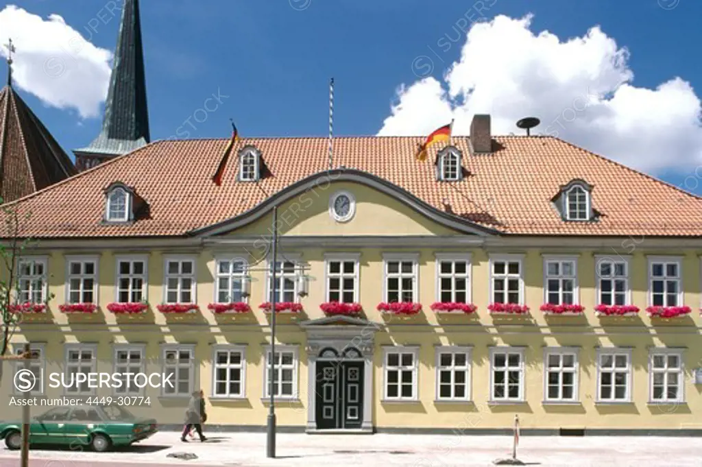 Town Hall in uelzen, Lower Saxony, Germany