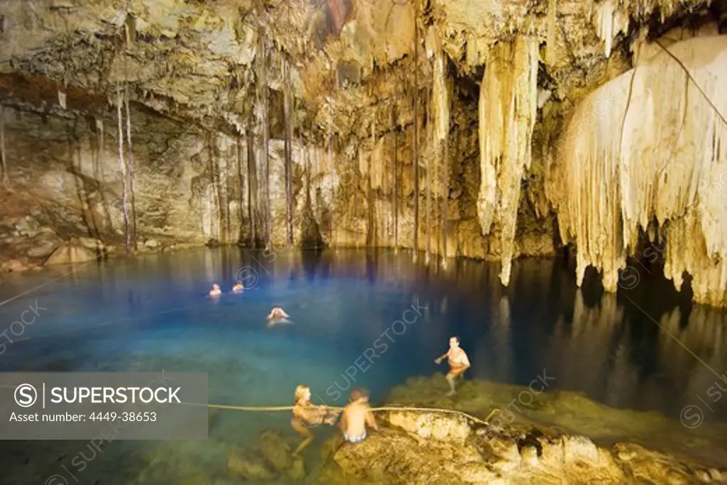 Cenote X'Keken, Valladolid, State of Yucatan, Peninsula Yucatan, Mexico