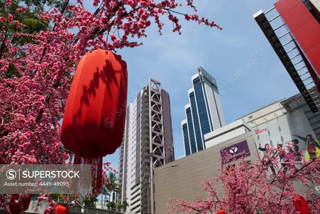 Shoppingcenter at the Entertainment district Bukit Bintang, Kuala Lumpur, capital of Malaysia, Asia