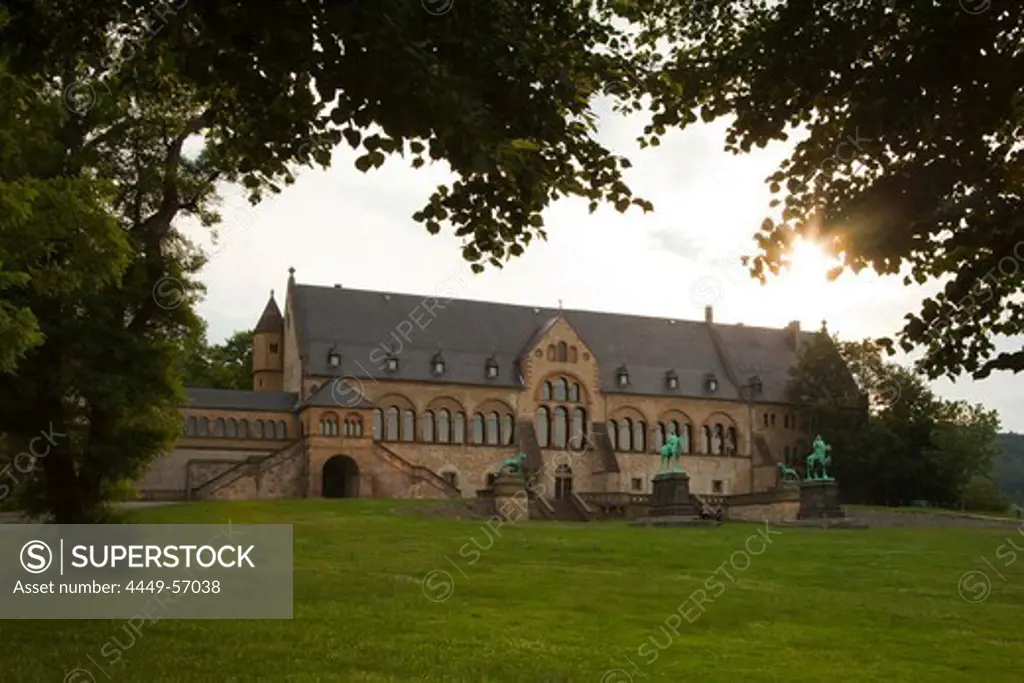 Kaiserpfalz Imperial Palace, Goslar, Harz mountains, Lower Saxony, Germany