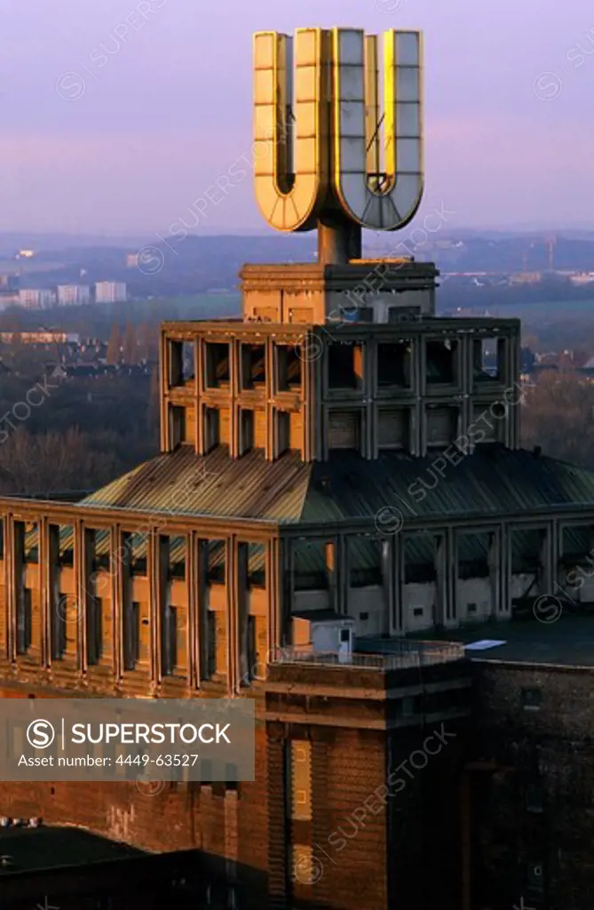 Europe, Germany, North Rhine-Westphalia, Dortmund, Building of Union Brewery, Dortmunder U