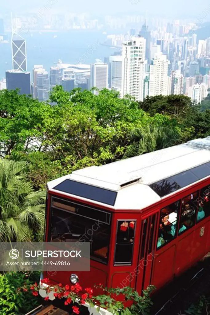 Peak Tram, Hong Kong, China