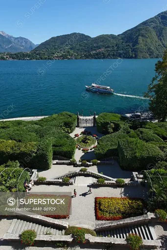 Park, Villa Carlotta, Tremezzo, Lake Como, Lombardy, Italy