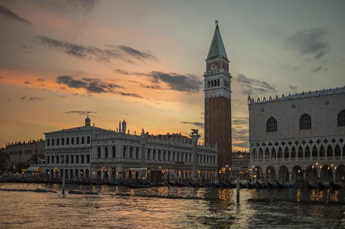 St Mark's Campanile Venice Italy