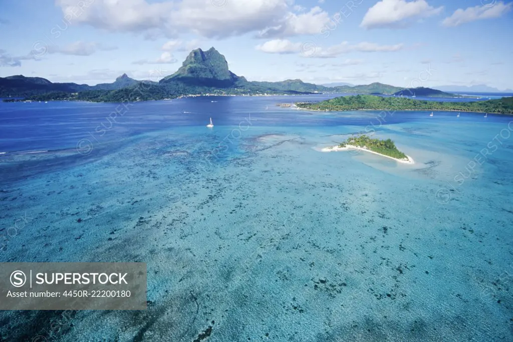 Aerial View of Lagoon